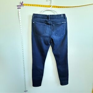 7 For All Mankind Dark Blue Skinny Jeans